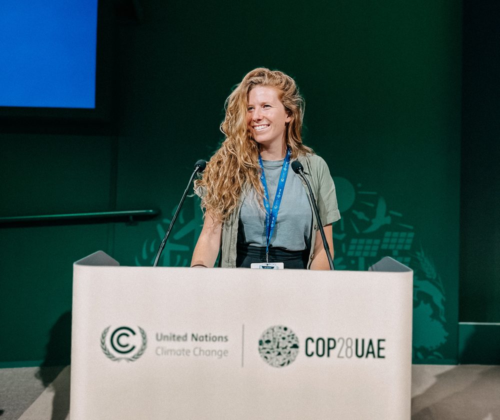 Sarah Sommerauer bei COP28